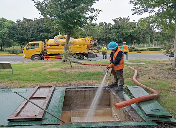青川化油池清理